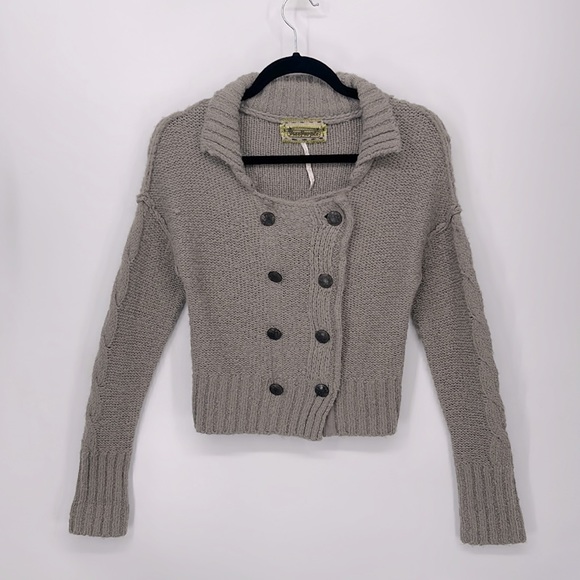 (#135) FREE PEOPLE Wool Blend Sweater - Picture 2 of 4